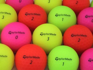 Aランク テーラーメイド TaylorMade DISTANCE+SOFT マットカラー 2019年モデル 30個 球手箱 ロストボール
