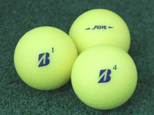 ABランク　ブリヂストン BRIDGESTONE TOUR B JGR MATTE YELLOW EDITION 30個 球手箱 ロストボール