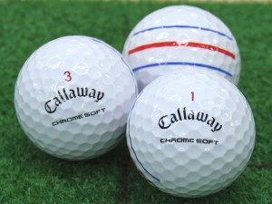 ABランク キャロウェイ Callaway CHROME SOFT トリプル・トラック ホワイト 2020年モデル 20個 球手箱 ロストボール