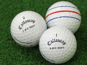 ABランク キャロウェイ Callaway ERC SOFT ホワイト 2019年モデル 20個 球手箱 ロストボール