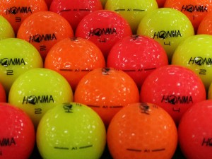 ABランク ホンマ HONMA A1 カラー 2019年モデル 50個 球手箱 ロストボール