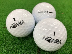 ABランク ホンマ HONMA D1 2016年モデル ホワイト 20個 球手箱 ロストボール