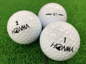 ABランク ホンマ HONMA D1 2016年モデル ホワイト 30個 球手箱 ロストボール