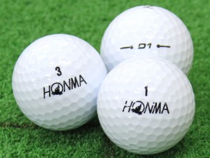 ABランク ホンマ HONMA D1 2020年モデル ホワイト 50個 球手箱 ロストボール