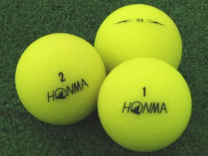 ABランク ホンマ HONMA NX イエロー 2017年モデル 30個 球手箱 ロストボール