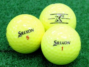 ABランク スリクソン SRIXON X2 イエロー 2020年モデル 20個 球手箱 ロストボール