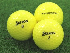 ABランク スリクソン SRIXON Z-STAR プレミアムパッションイエロー 2019年モデル 30個 球手箱 ロストボール