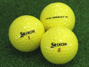 ABランク スリクソン SRIXON Z-STAR XV プレミアムパッションイエロー 2019年モデル 20個 球手箱 ロストボール