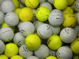 Bランク キャロウェイ Callaway CHROME TOUR 30個 球手箱 ロストボール