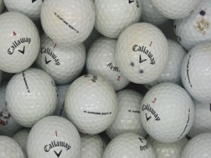 Bランク キャロウェイ Callaway CHROME SOFT 2020年モデル 50個 球手箱 ロストボール