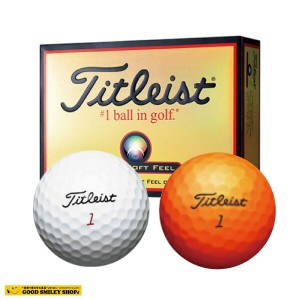 タイトリスト Titleist ゴルフボール HVC ソフトフィール  ホワイト 1ダース 12個入 ゴルフボール