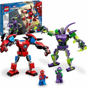 レゴブロック (LEGO) スーパーヒーローズ マーベル スパイダーマン と グリーンゴブリン の メカスーツバトル 76219 7歳以上 　　　　　