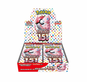  正規品 ポケモンカードゲーム スカーレット&バイオレット 強化拡張パック ポケモンカード151 BOX 【シュリンク無しボックスローダー付き