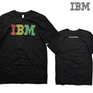 アイビーエム オフィシャル ロゴ Ｔシャツ  IBM Pan-African Tee　