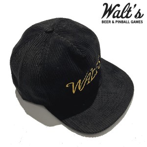 ワルツ バー ロゴ コーデュロイ キャップ トラッカーハット　Walts Bar Corduroy Cap