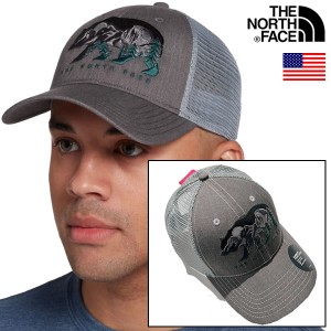 The North Face Embroidered Mudder Trucker ノースフェイス USAモデル ロゴ トラッカーハット キャップ