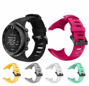 【送料無料】SUUNTO CORE 交換ベルト スントコア シンプル ランニング ジョギング シリコン 交換バンド スマートウォッチ 工具付き かわ