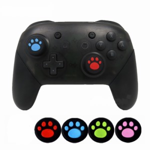 アナログスティックカバー 肉球 猫 ネコ 犬 イヌ わんちゃんスイッチ プロコン コントローラー PS4 コントローラー Xbox one おしゃれ か