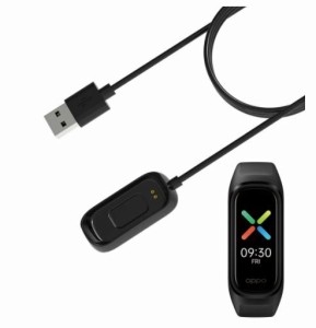 送料無料 OPPO Band Style オッポ バンド スタイル USB充電 充電器 充電ケーブル 充電ホルダー アクセサリー USB ケーブル 100cm 軽量 コ