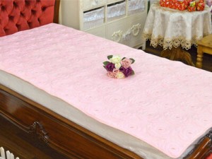  送料無料 薔薇 ふわもこ 敷きパッド シングル あったか ピンク 敷パッド 敷きパット 敷パット ベッドパッド ベッドパット ベッドシーツ 