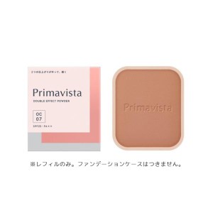 プリマヴィスタ　ダブルエフェクトパウダー　オークル07　ファンデーション　レフィル　ソフィーナ　SPF25/PA++　水なしタイプ