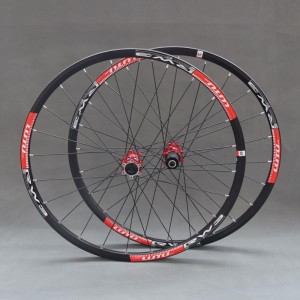 LUTU 爆音ホイール 26/27.5″ MTB自転車ホイール フロント+リア サイクリングホイール セッティング済 軽量 LT-RW3