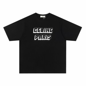 CELINE3Dレターロゴ プリント半袖Tシャツ