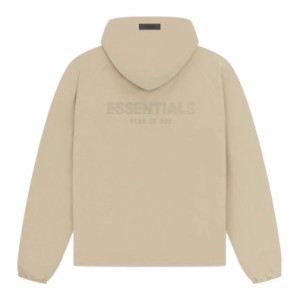 23年新作 FOG Fear Of God Essentials バックラージロゴジップフード付き中綿ジャケット 