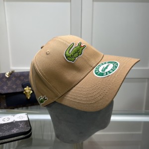 LACOSTE 帽子 カジュアルロゴ 