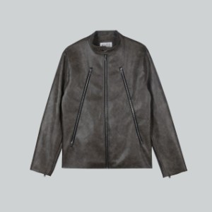 Maison Margiela MM6マジラ23ss秋冬ジッパーオフ袖ロングコート