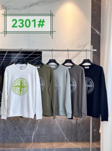 Stone Island ストーンアイランド クラシック コットンカジュアル クルーネック スウェットシャツ