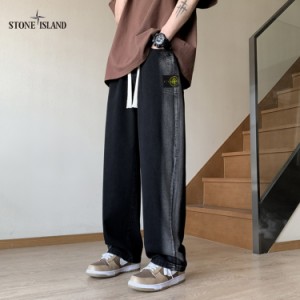 Stone ISLAND ストーンアイランド スプリング24 ハイストリート ウォッシュド グラデーション カジュアルパンツ