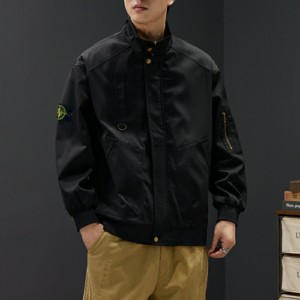 Stone Island 24ss ストーンアイランド ワークウェア 機能的スタンドジャケット ベースボールジャケット ジャケット