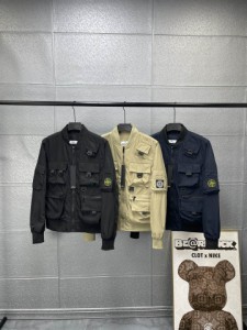 Stone Island ストーンアイランド ファンクショナル バーサタイル ポケット ベースボール ジャケット ジャケット