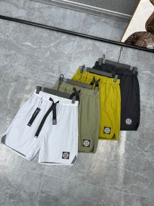 STONEISLAND ストーンアイランド ウエストバンド メタリック ナイロン スモールレーベル ポケットショーツ