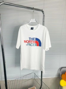 The North Faceスモールレーベル カップルクルーネックTシャツ