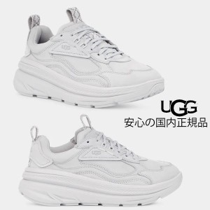 【安心の国内正規品】【 ugg 国内正規商品 】 UGG アグ ugg CA1 【Silver Smoke】 ugg スニーカー ca1 スニーカー レザースニーカー 厚底