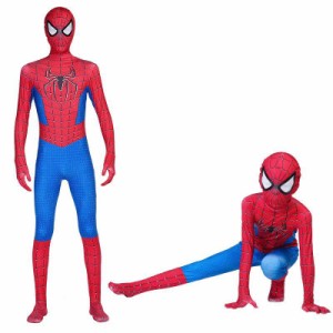 ハロウィンス パイダーマン Spider-Man 衣装 誕生日プレゼント 男の子 子供用 大人用 人気 コスプレ仮装 キッズ 子供服 COSPLAY ハロウィ