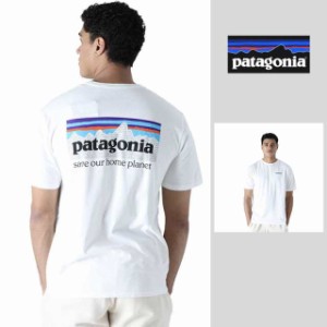 PATAGONIA パタゴニア P-6 ロゴ レスポンシビリティー メンズ Tシャツ P-6 LOGO RESPONSIBILI-TEE SUYE SURFBOARD