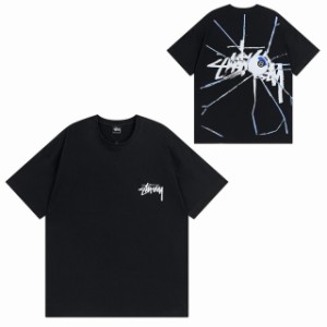 ステューシー STUSSY Tシャツ メンズ レディース ロゴ Ｔシャツ 半袖 カジュアル 半袖Tシャツ 送料無料 並行輸入品