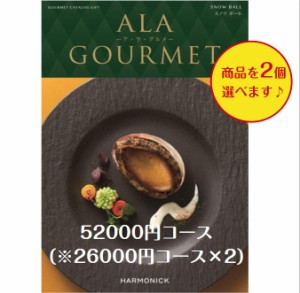 50000円 ５万円 カタログギフト グルメ アラグルメ スノウボールダブル 送料無料 引出物 結婚 内祝 出産 御祝 お返し 快気祝 新築祝 法事