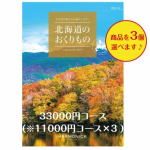 北海道 カタログギフト グルメ 33000円 送料無料 北海道のおくりもの HDO-K トリプル 引出物 結婚 内祝 出産 御祝 お返し 快気祝 新築祝 