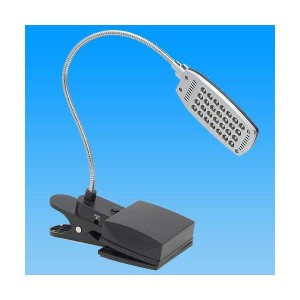 【送料無料】卓上LEDライト 28灯LEDクリップライト  デスクスタンドライト スタンドライト USB&単3型電池4本 2電源対応