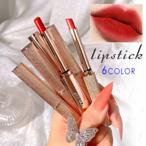 口紅 (#cs447) 韓国コスメ リップスティック lipstick 落ちにくい メイクアップ 6color  化粧品 高級感 リップグロス