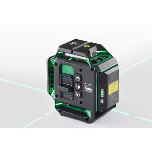 グリーン レーザー墨出し器 TANK　(タンク）フルライン4ー360G ベーシック バッテリー仕様 受光器（別売りLR60G or LM70)対応 マキタ KDS