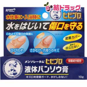 〇 メンソレータム ヒビプロ 液体バンソウ膏(10g)