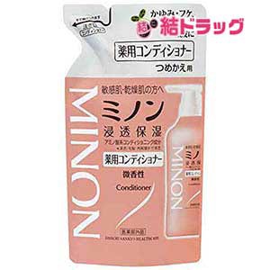 ミノン薬用コンディショナー　つめかえ用　３８０ｍｌ