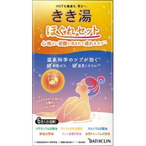 【お取り寄せ】 【お取り寄せ】 バスクリン きき湯ほぐれセット６包