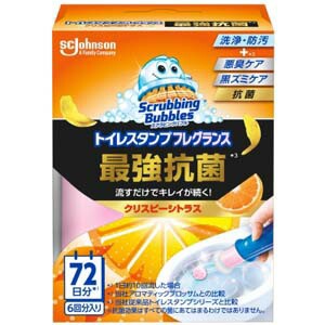 スクラビングバブル トイレスタンプ 最強抗菌 クリスピーシトラスの香り 本体