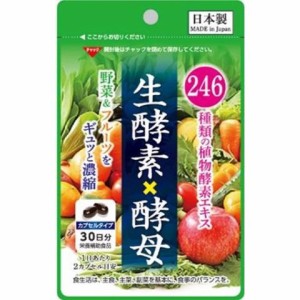 【10個セット】生酵素×酵母 ６０粒 /サプリメント